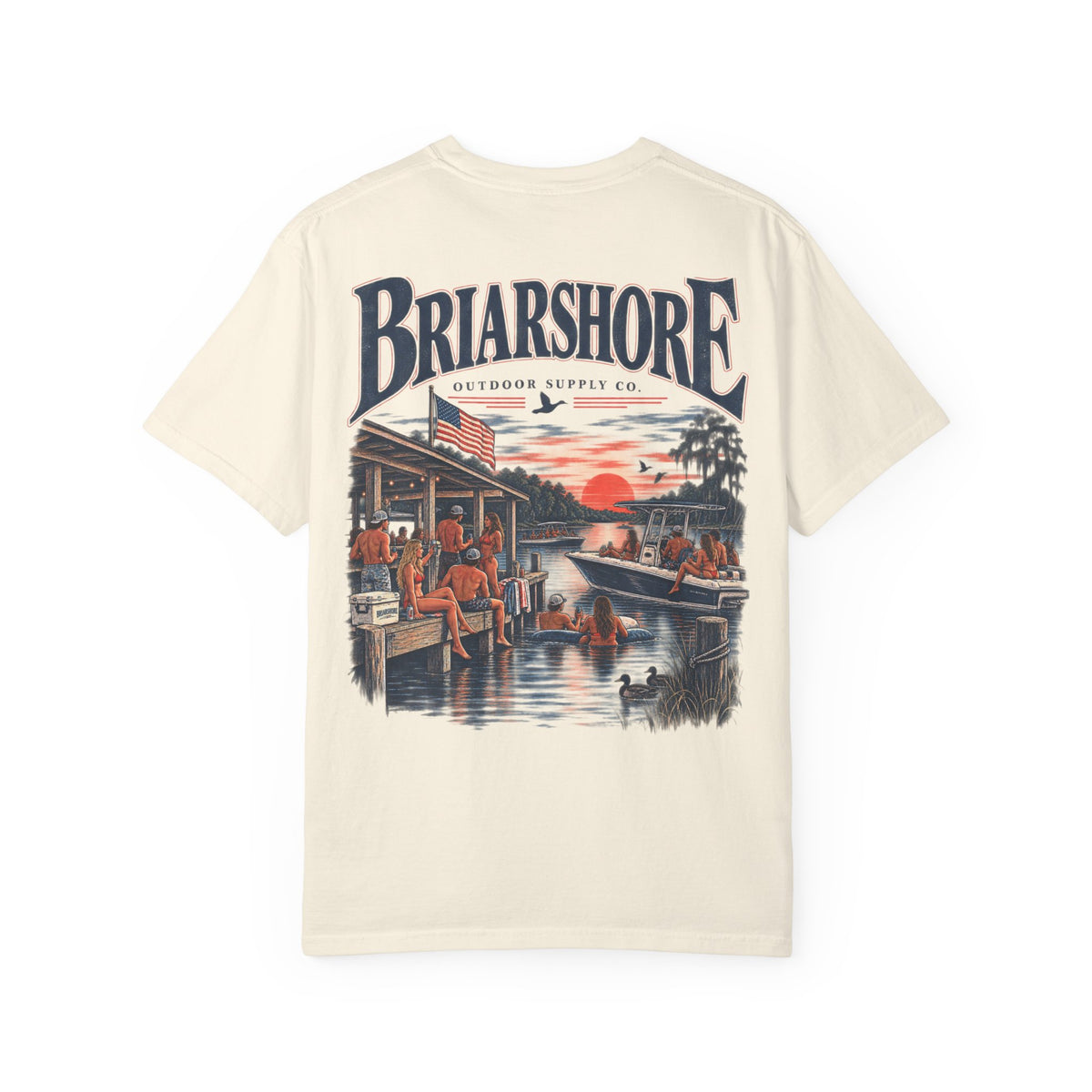 Briarshore Dockside Tee — Ivory